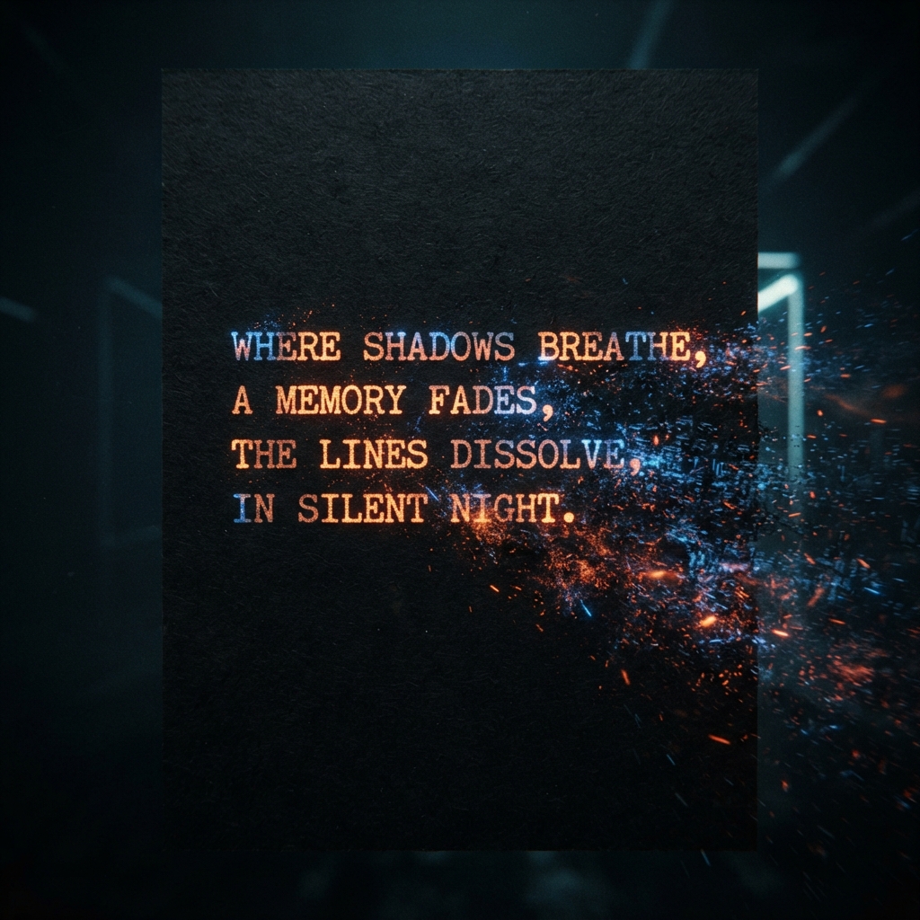 Dissolving Stanza